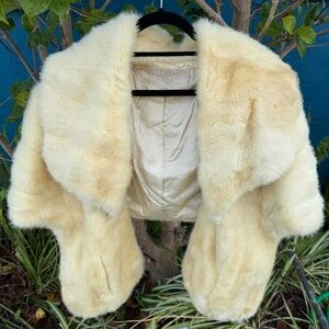 Vintage Emba Jasmine Fur Shawl